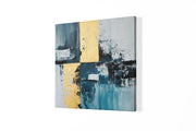 Abstracte kunst – Ontwerp 2 – Vierkante Canvas Wanddecoratie – Canvas Schilderij als Wanddecoratie