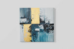 Abstracte kunst – Ontwerp 2 – Vierkante Canvas Wanddecoratie – Canvas Schilderij als Wanddecoratie