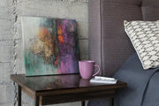 Abstracte kunst – Vierkant Canvas Kunst voor de Muur