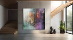 Abstracte kunst – Vierkant Canvas Kunst voor de Muur