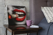 Brandend Geld – Ontwerp 2 – Canvas Schilderij als Wanddecoratie
