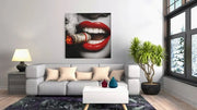 Brandend Geld – Ontwerp 2 – Canvas Schilderij als Wanddecoratie