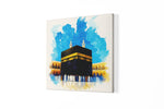 Kaaba – Modern Canvas Schilderij – Vierkant Canvas Kunst voor de Muur