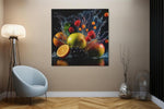 Vruchtenspat – Canvas Decoratie voor de Wand