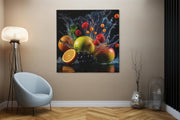 Vruchtenspat – Canvas Decoratie voor de Wand