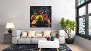 Vruchtenspat – Canvas Decoratie voor de Wand
