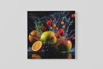 Vruchtenspat – Canvas Decoratie voor de Wand