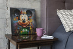 Moderne Pop- en Straatkunst – Vierkant Canvas Schilderij voor de Wand