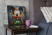 Moderne Pop- en Straatkunst – Vierkant Canvas Schilderij voor de Wand