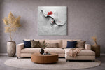 Vrouw 3D – Canvas Decoratie voor de Wand