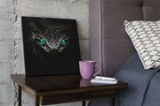 Zwarte Slang – Canvas Decoratie voor de Wand