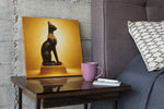 Kattenbeeld – Canvas Wanddecoratie in Vierkante Vorm