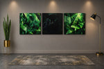 Panter – Vierkant Canvas Kunstwerk voor het Interieur