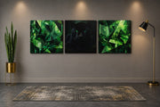 Panter – Vierkant Canvas Kunstwerk voor het Interieur