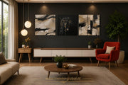 Luipaard – Ontwerp 2 – Vierkante Canvas Wanddecoratie – Canvas Schilderij als Wanddecoratie