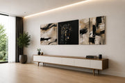 Luipaard – Ontwerp 2 – Vierkante Canvas Wanddecoratie – Canvas Schilderij als Wanddecoratie