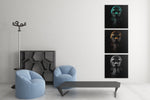 Vrouw – Vierkante Canvas Wanddecoratie – Canvas Wanddecoratie in Vierkante Vorm