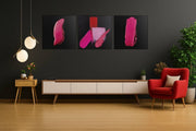 Roze – Canvas Decoratie voor de Wand
