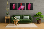 Roze – Canvas Decoratie voor de Wand