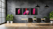 Roze – Canvas Decoratie voor de Wand