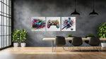 Gamingthema – Vierkant Canvas Kunst voor de Muur