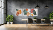 Abstracte Kunst Modern – Ontwerp 2 – Modern Canvas Schilderij – Vierkant Canvas Schilderij voor de Wand