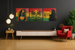 Bob Marley – Canvas Schilderij als Wanddecoratie