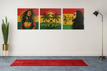 Bob Marley – Canvas Schilderij als Wanddecoratie