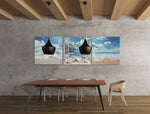 Landschappen – Canvas Wandkunst in Vierkante Uitvoering
