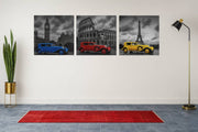 Retro Auto – Vierkante Canvas Wandkunst
