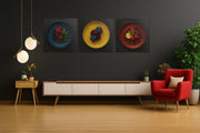 Fruit – Vierkante Canvas Wanddecoratie – Canvas Decoratie voor de Wand