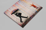 Graffiti Kleurrijke Canvas Schilderij 100x75 cm