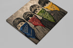 Beatles Pop Art Canvas Schilderij 100x75 cm