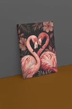 Flamingo Canvas Schilderij 75x100 cm