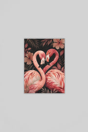 Flamingo Canvas Schilderij 75x100 cm