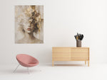 Moderne Vrouw Canvas Schilderij 75x100 cm