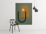 Geometrische Vormen Canvas Schilderij 75x100 cm