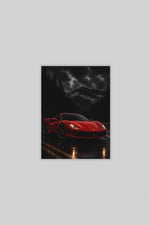 Ferrari Canvas Schilderij 75x100 cm
