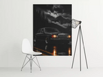 Klassieke Mercedes Benz Canvas Schilderij 75x100 cm