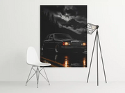 Klassieke Mercedes Benz Canvas Schilderij 75x100 cm