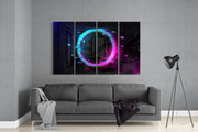 The Gate 4 Pieces Mega Glass Wall Art (150x92 cm)