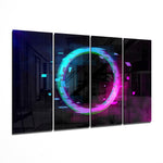 The Gate 4 Pieces Mega Glass Wall Art (150x92 cm)