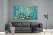 Sakura 4 Pieces Mega Glass Wall Art (150x92 cm)