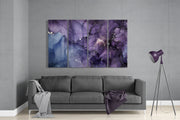 Marble 4 Pieces Mega Glass Wall Art (150x92 cm)