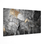 Marble 4 Pieces Mega Glass Wall Art (150x92 cm)