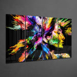 Feel the Music 4 Pieces Mega Glass Wall Art (150x92 cm)