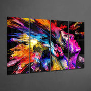 Feel the Music 4 Pieces Mega Glass Wall Art (150x92 cm)