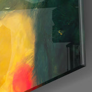De Aap – Vierkant Glasschilderij