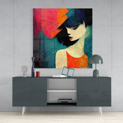Saddness Glass Wall Art  || Designer Collection | Insigne Art Design
