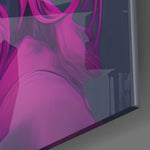 Smoked Thoughts Glass Wall Art  || Designer Collection | Insigne Art Design